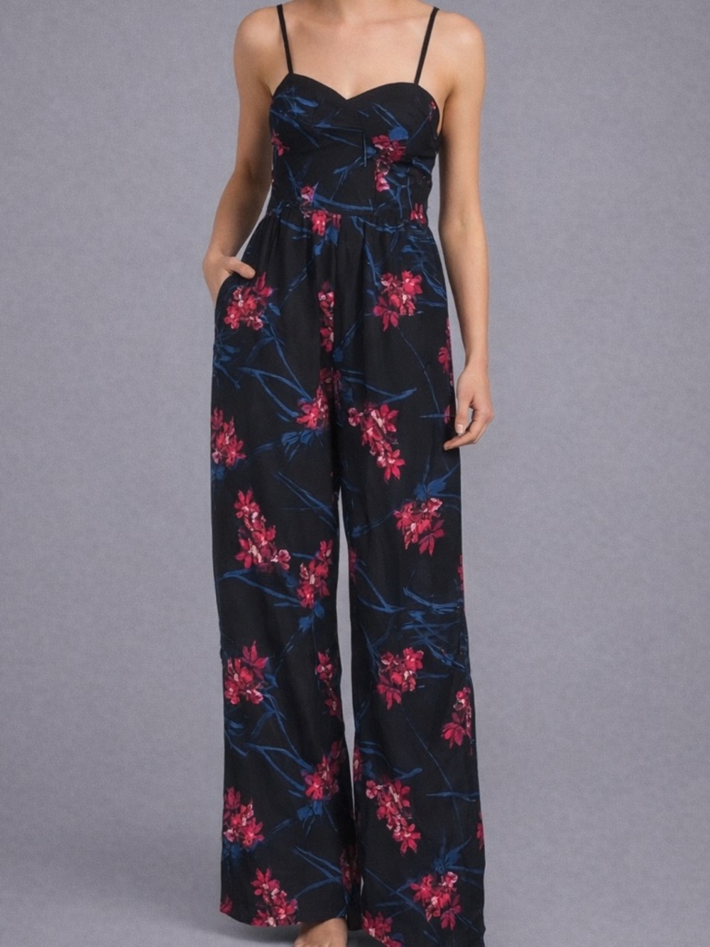 Band of gypsies Floral Jumpsuit